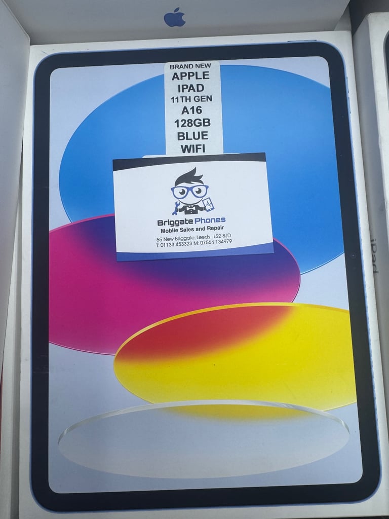 image for APPLE IPAD 11TH GENERATION A16 128GB BLUE BRAND NEW SEALED 