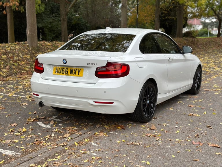 2016 BMW 2 Series 218i SE 2dr [Nav] Step Auto COUPE PETROL Automatic