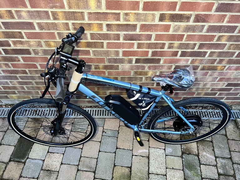 Carrera Electric Hybird Ebike 1500w 14ah Throttle/ Pedal 35mph NEW