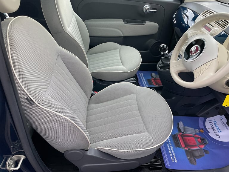 2012 Fiat 500 1.2 Lounge Hatchback 3dr Petrol Manual Euro 4 (69 bhp) Petrol