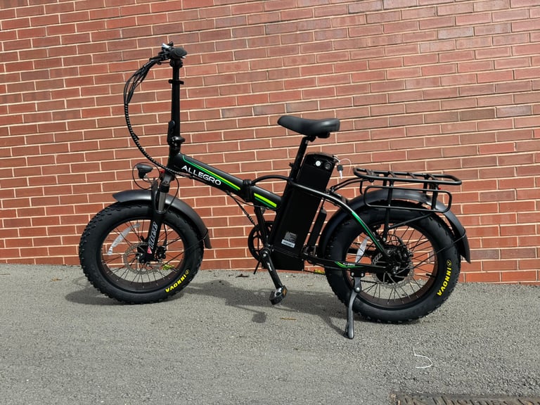 Allegro eBike Electric Folding Bike 750W 48V 35AH 1680Wh Brand New