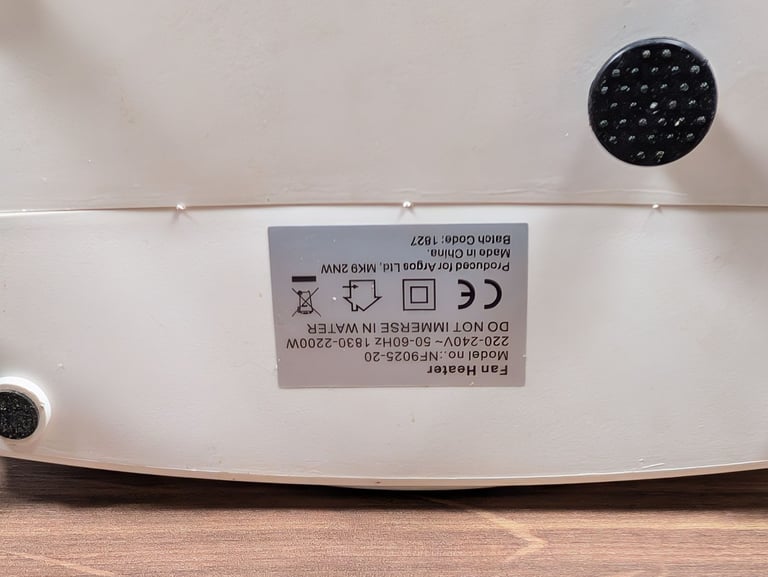 Electric Fan Heater 