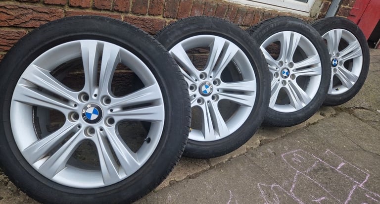 17 inch original Bmw 3 and 4 series alloy wheels fit bivaro traffic primstar 