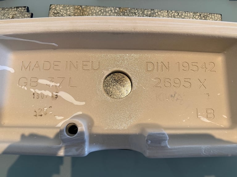 Laufen close coupled toilet and cistern