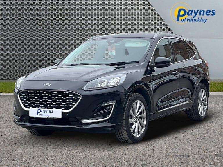 2023 Ford Kuga Vignale SUV 2.5l 190PS pHEV AUTO in Agate Black 1 OWNER, FSH