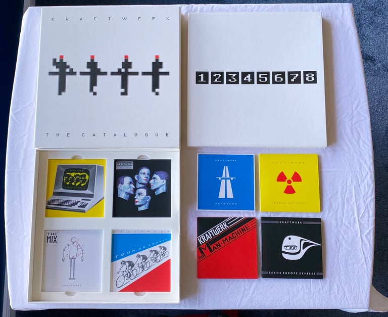 KRAFTWERK - THE CATALOGUE 8CD + BOOKS 2009