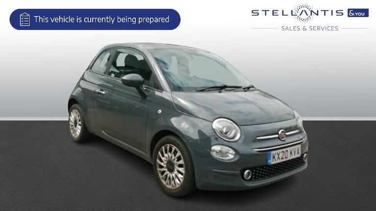 2020 Fiat 500 1.2 Lounge Hatchback 3dr Petrol Dualogic Euro 6 (s/s) (69 bhp) Hatchback Petrol Aut...