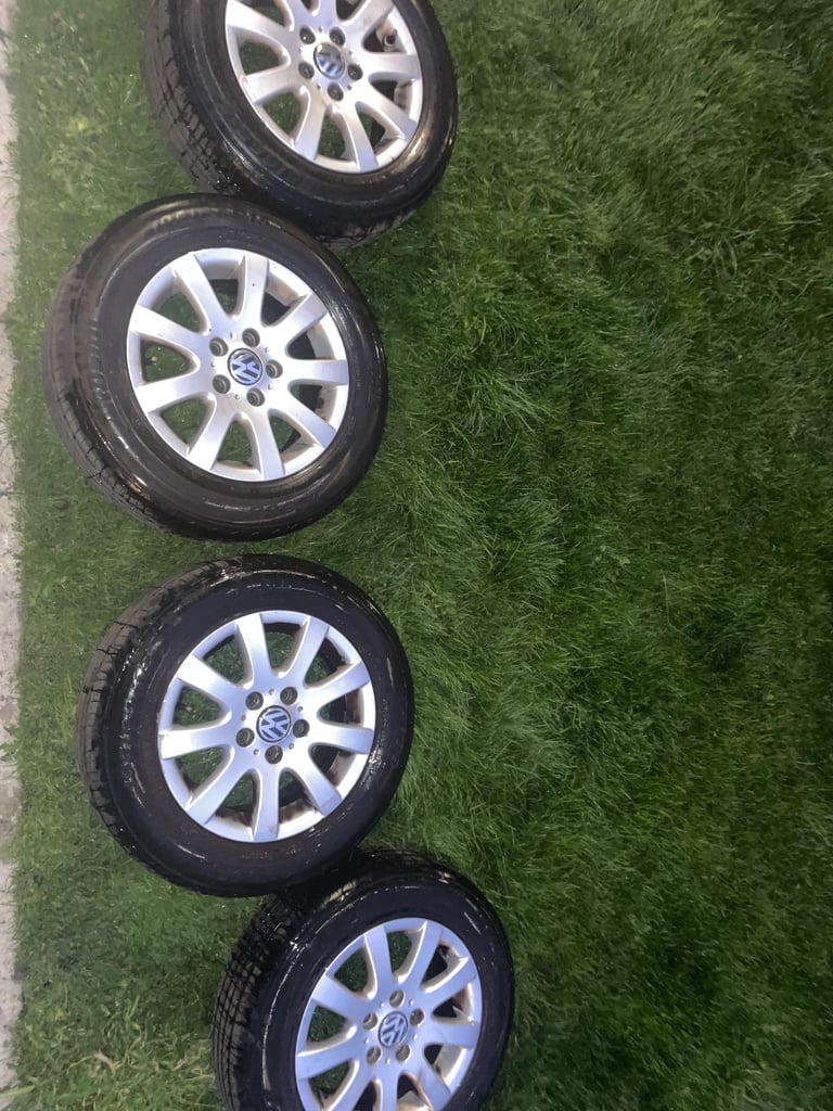 Vw alloys 195/65/15 golf touran