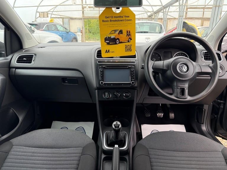 2012 Volkswagen Polo 1.2 Match Euro 5 3dr HATCHBACK Petrol Manual