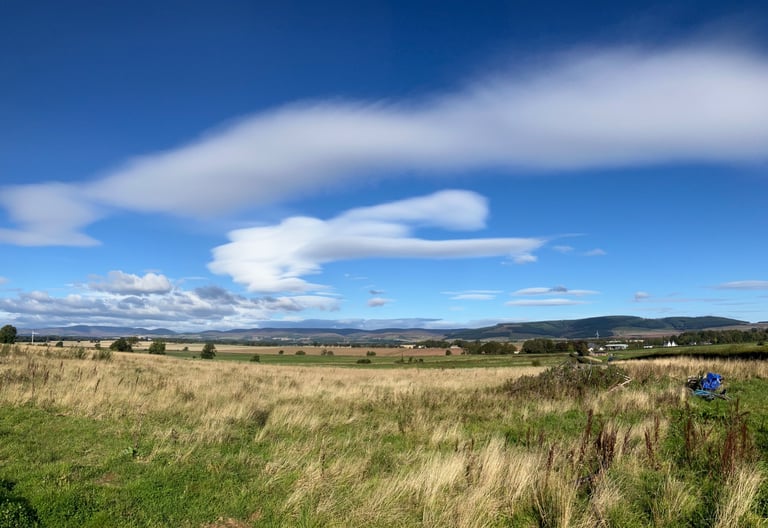 Self-Build Plot with stunning sunset view