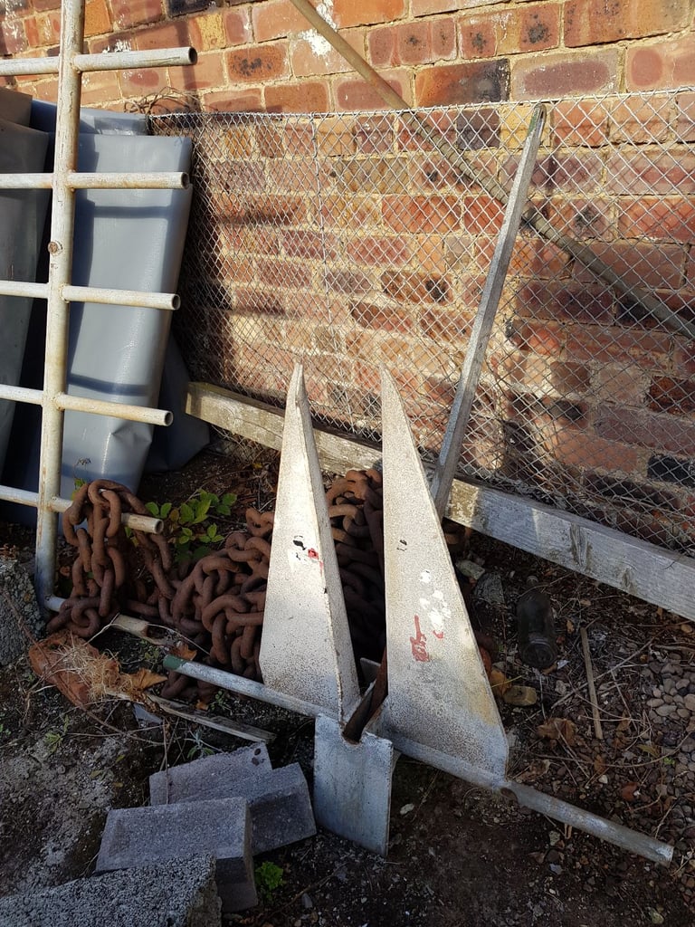 image for boat anchor galvanised