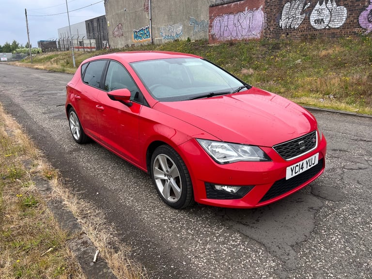 2014 Seat Leon FR 2.0 TDi 180bhp 113,000 miles mot 1 year road tax for 1 year 