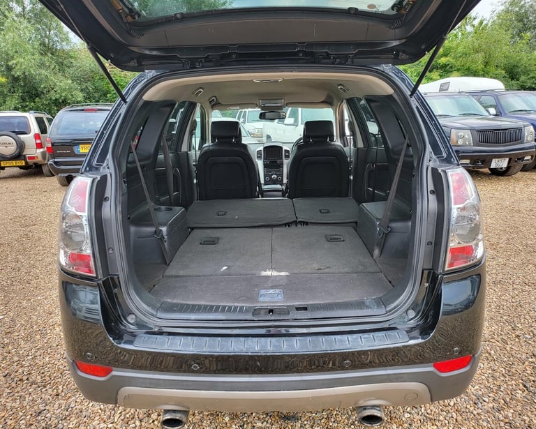 2010 CHEVROLET CAPTIVA 2.0 VCDi LTZ 5 DOOR 7 SEATER AUTOMATIC BLACK