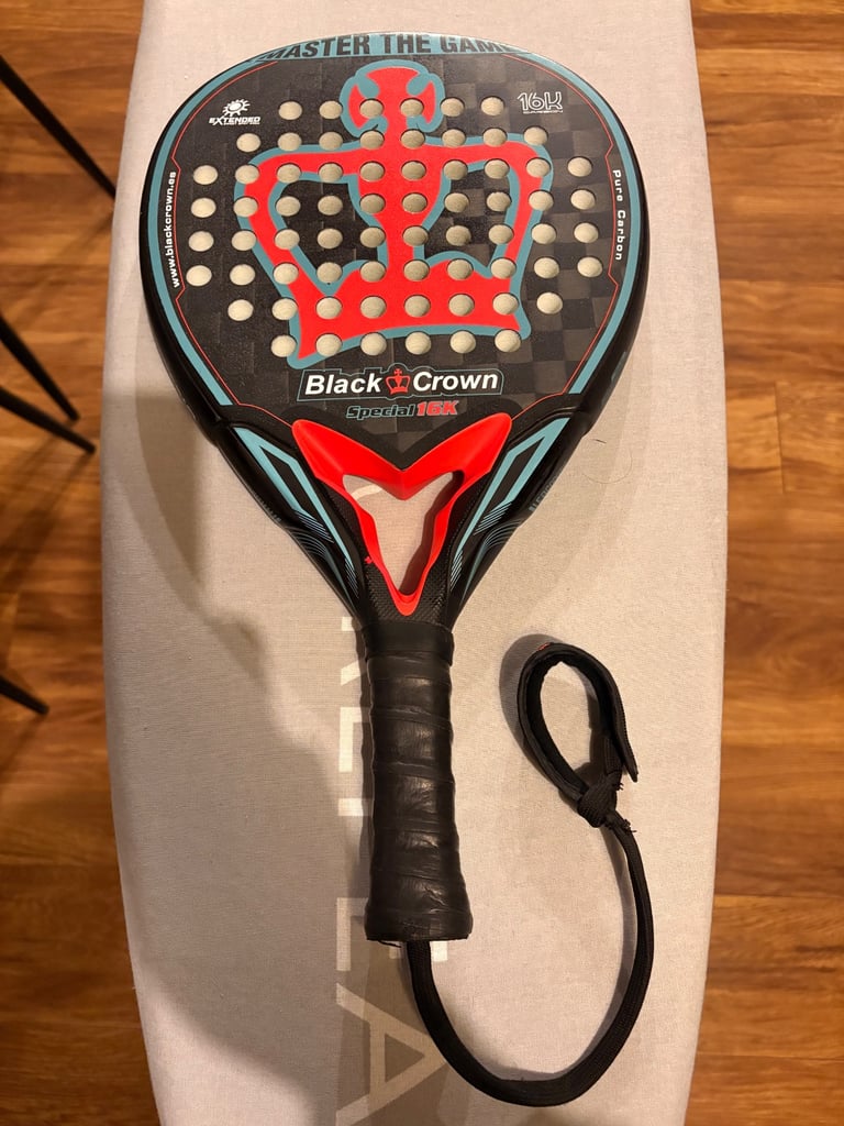 image for Black Crown Special 16k padel racket 