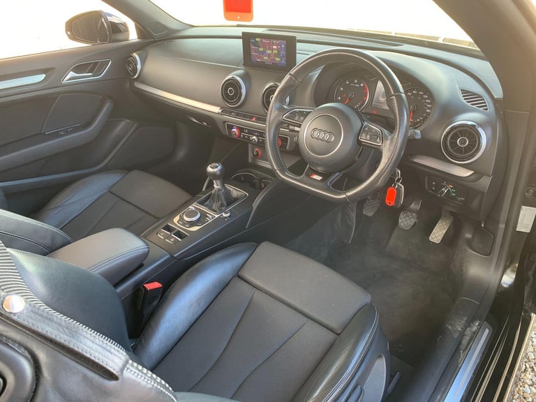 2015 Audi A3 Cabriolet 1.4 TFSI CoD S line Euro 6 (s/s) 2dr CONVERTIBLE Petrol Manual