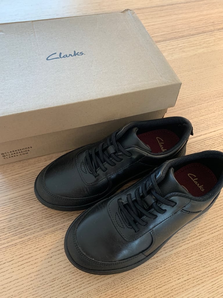 image for Clarks boys school shoes 13 1/2