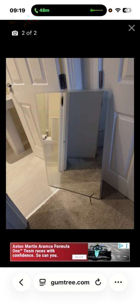 Large Bathroom LED Mirror £100