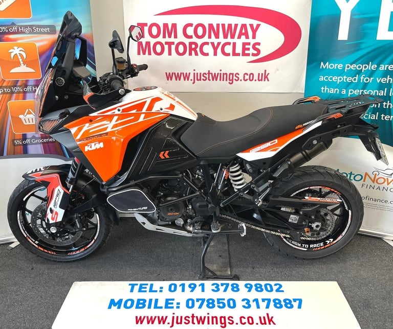 KTM 1290 SUPER ADVENTURE S, 2018(68), 11,301 MILES, STUNNING BIKE, EXTRAS, £7495