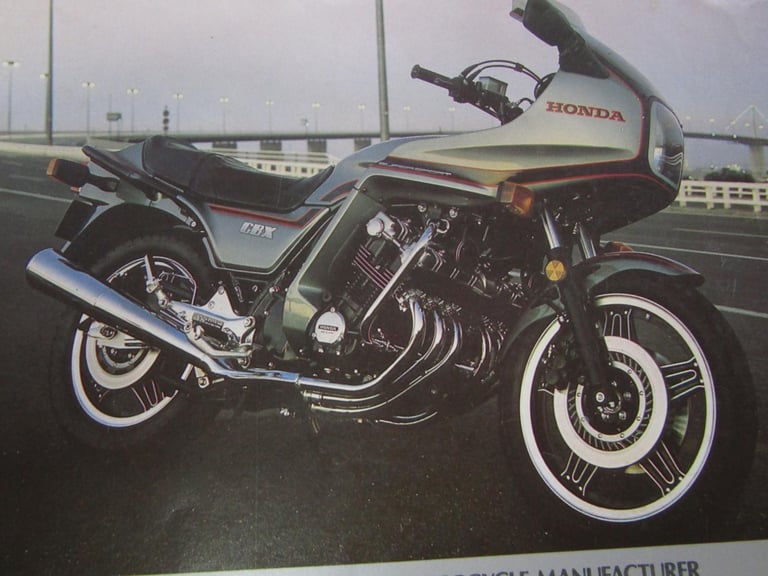 HONDA CBX1000 PRO LINK ,*ORIGINAL WITH SIDE BOX'S UK BIKE *LOW MILES 24683