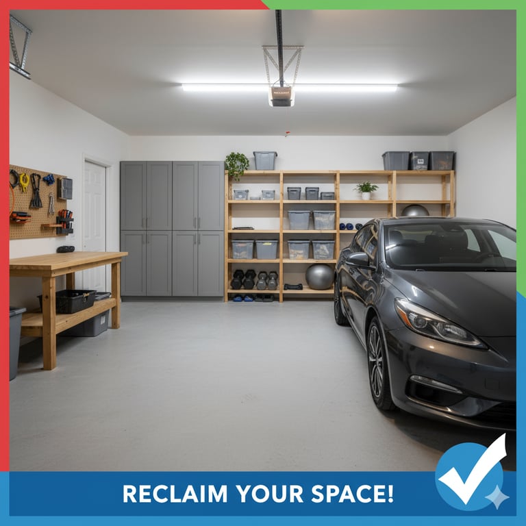 image for Garage Clearout Services up to 15sqm. Rubbish removal. Custom quote available for larger space.