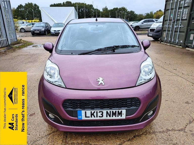 2013 Peugeot 107 1.0 12V Active 2 Tronic Euro 5 5dr Hatchback Petrol Automatic