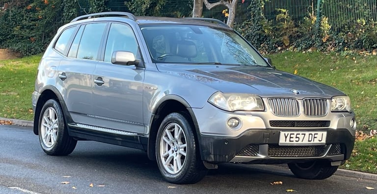 2007 57 BMW X3 3.0d SE STEPTRONIC 4WD DIESEL AUTOMATIC 12 MONTHS MOT HPI CLEAR