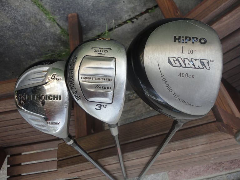 various golf club sets, various prices, ladies and gents please see description