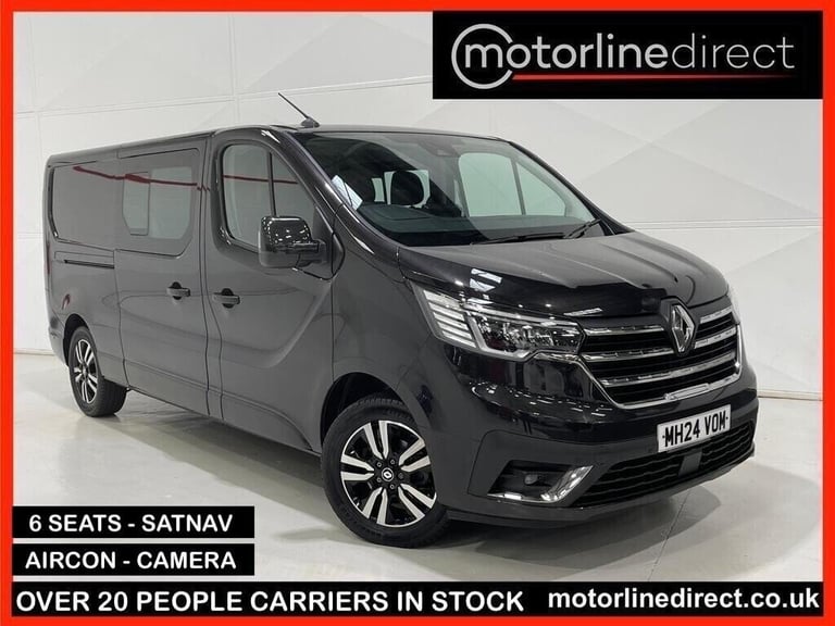 2024 Renault Trafic LL30 Blue dCi 150 Extra Sport [Safety] Crew Van WINDOW VAN DIESEL Manual