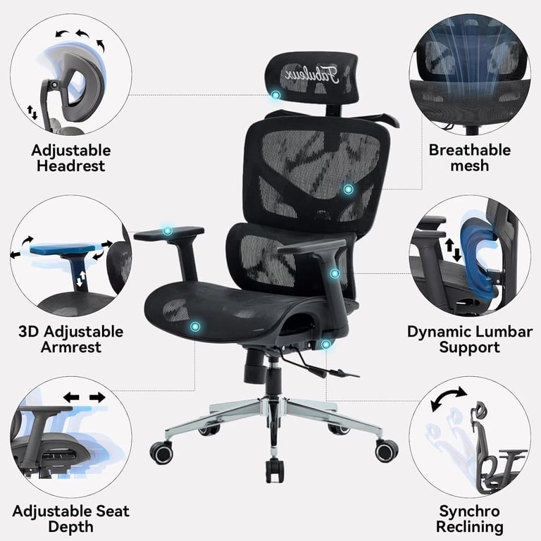 Brand new Fabuleux office chair for gaming, office or everyday pc use. 