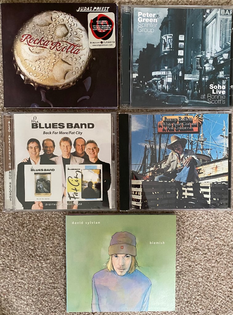 image for Judas Priest, Peter Green, Blues Band, Buffett, Sylvian