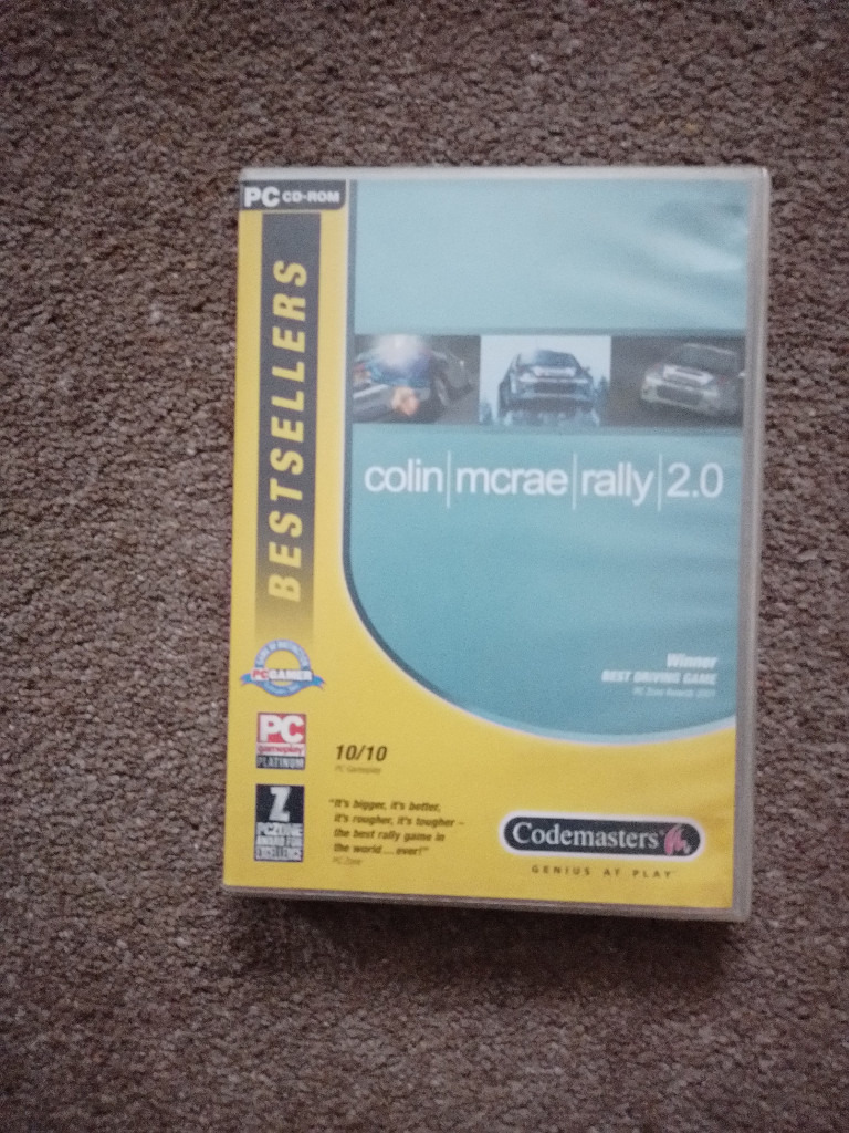 COLIN MCRAE RALLY 2.0 - BESTSELLERS with Manuals/Demos/Promos disc