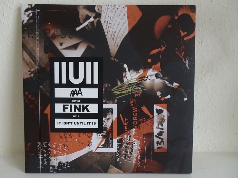 image for Fink ‎– Iiuii (It Isn't Until It Is) 2× Vinyl Bronze Signed