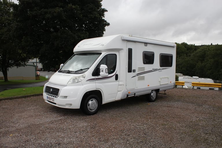 2008 "58" Plate Swift Sundance 580PR Low Profile 2 Berth Motorhome, End Lounge