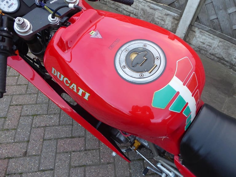 DUCATI 900 SS L REG FLAT SLIDE CARBS DYNA COILS CARBON CANS K-N PRO 100 LEADS