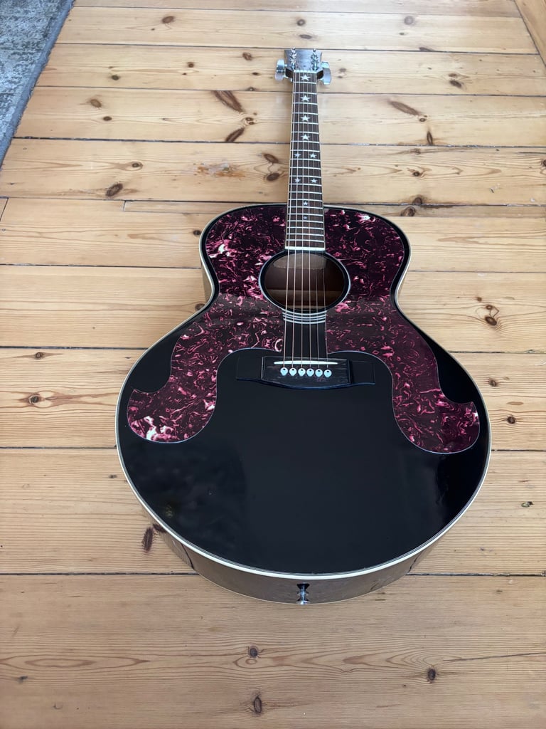 1990 Epiphone SQ180 Don Everly Acoustic Guitar & Gigbag