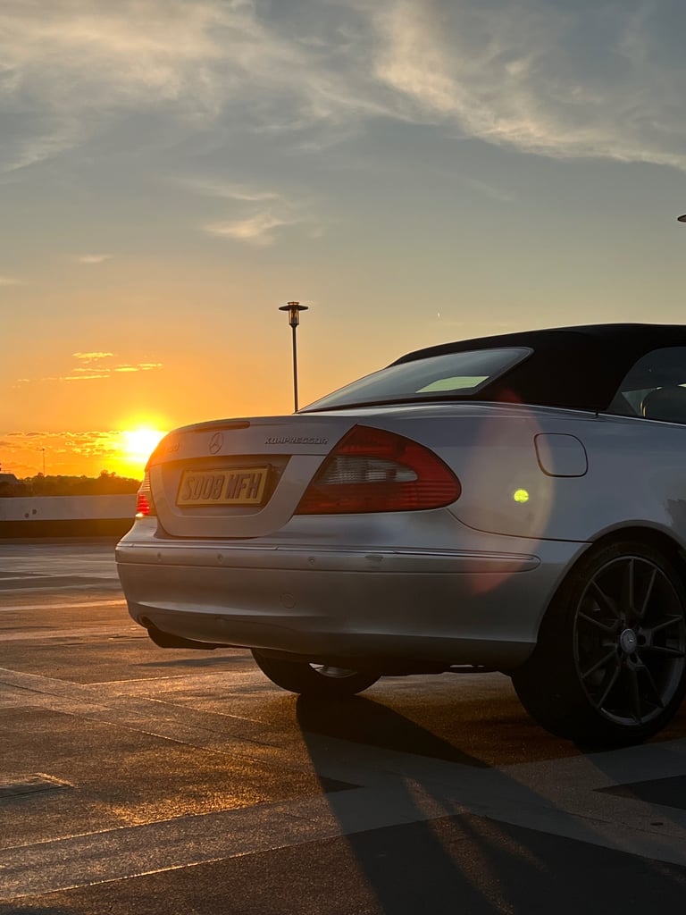 Mercedes-Benz, CLK, Convertible, 2008, Semi-Auto, 1796 (cc), 2 doors