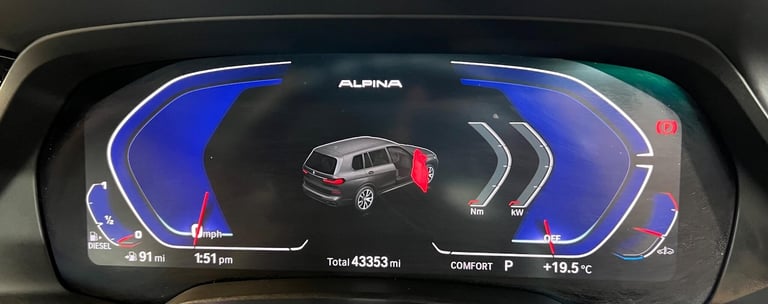 2022 BMW X7 3.0 40d MHT M Sport Auto xDrive Euro 6 (s/s) 5dr ESTATE Diesel/Electric Hybrid Automatic