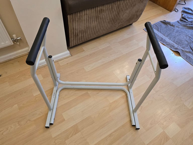 Toilet support frame