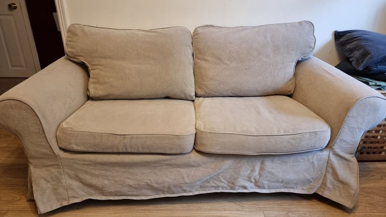 image for 2 x Ektorp 2 seat sofas