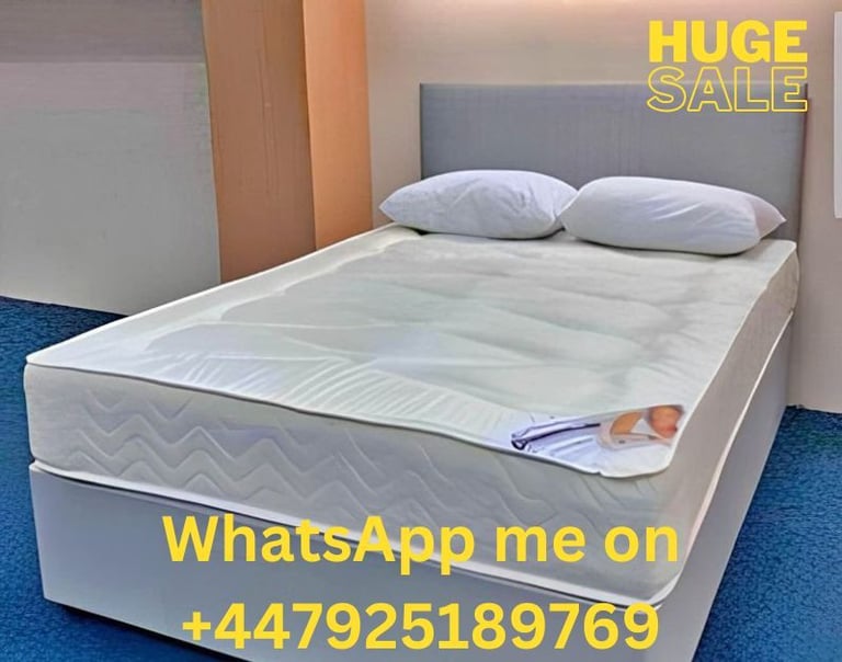 ✔💕Small Double bedframe with mattress and drawers