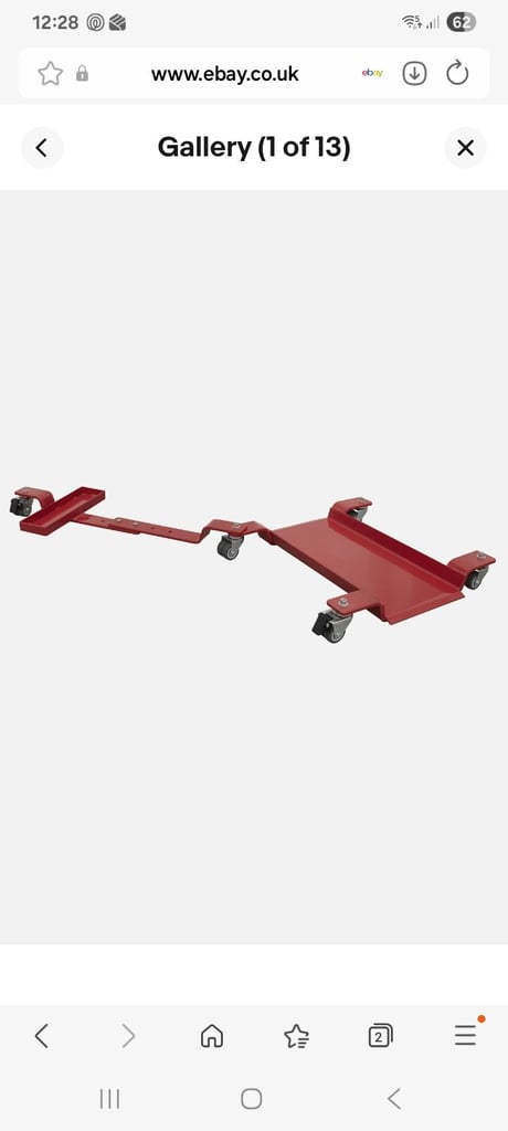 image for Motorcycle dolly sealy 