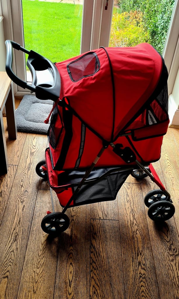 Dog pram/stroller - as new