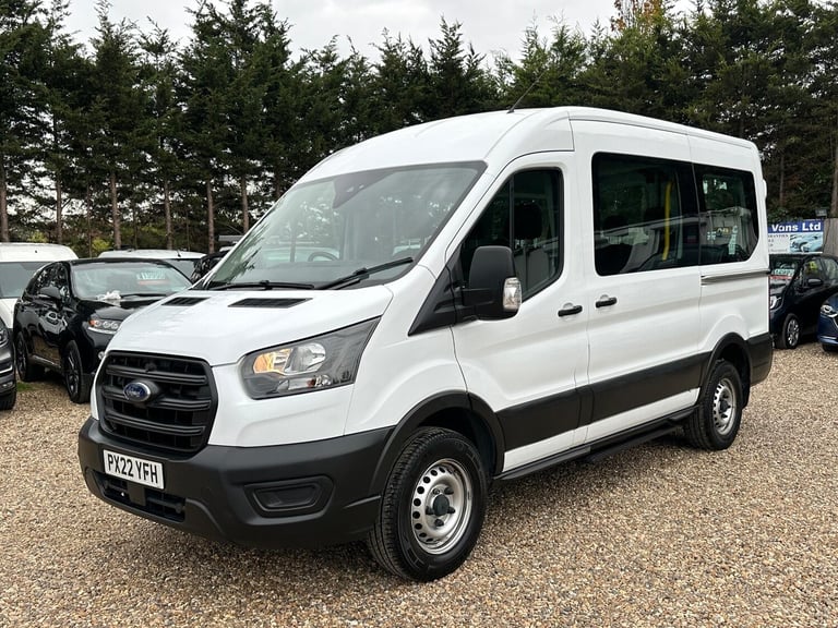 2022 Ford Transit 2.0 350 EcoBlue Leader RWD L2 H2 Euro 6 (s/s) 5dr (12 Seat) MINIBUS Diesel Manual