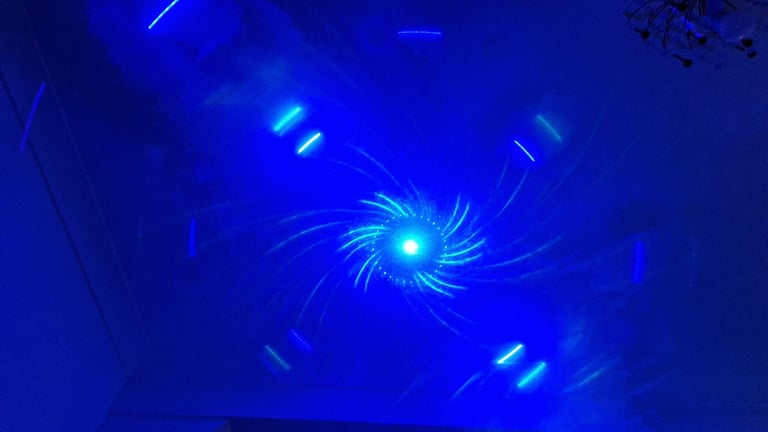 QTX Fractal-250 Green Blue Laser DJ Lighting Effect Equipment (PLEASE READ)