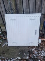 White Central Heating radiator 60x60cm