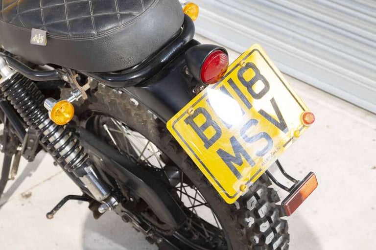 2018 AJS TEMPEST SK125-25A Tempest Scrambler 125 PETROL Manual