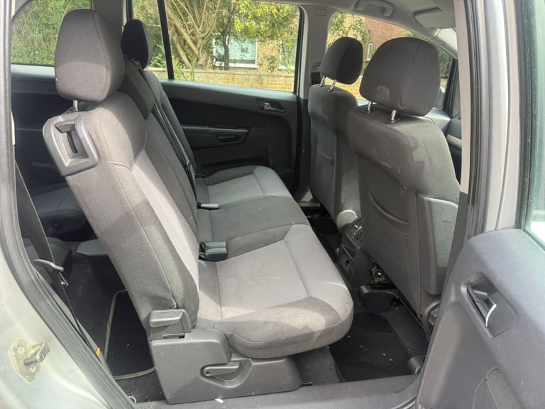 VAUXHALL ZAFIRA 1.6 Exclusive MPV 5 Drs 7-Seater with 11 Months MOT Full-Ser Hist& Low 91K Miles