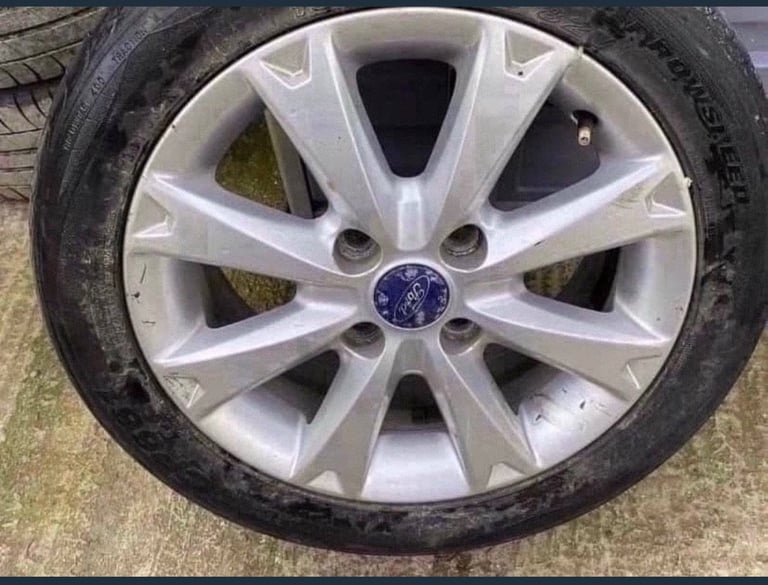 15” Ford Fiesta MK7 Alloy Wheel Tyre 195/50R15 Spoke Zetec 