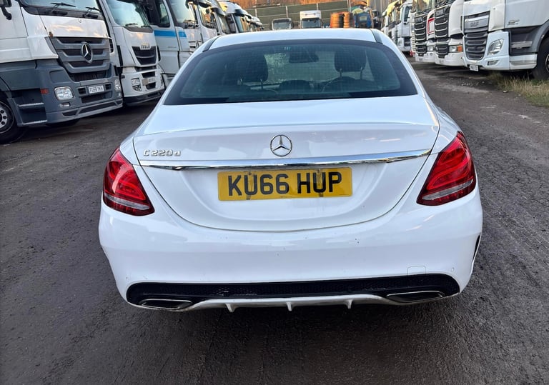 2017 MERCEDES BENZ C CLASS C220 AMG LINE 2.1 DIESEL DAMAGED SALVAGE CAT N 