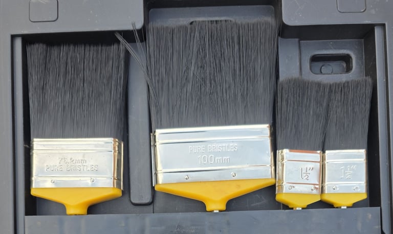 Pure Bristles paint brush set, see pictures and read description please.
